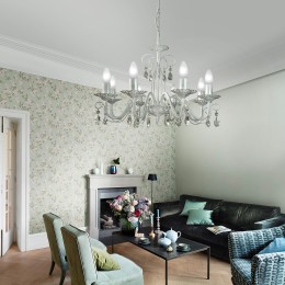 Люстра Петрасвет S1193-8, 8хЕ14 макс. 60Вт