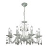 Люстра подвесная 8 ламп хрусталь Аврора S1193-8