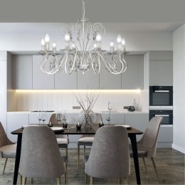 Люстра Петрасвет S1163-10, 10хЕ14 макс. 60Вт