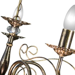 Люстра Петрасвет S1150-5, 5хЕ14 макс. 60Вт