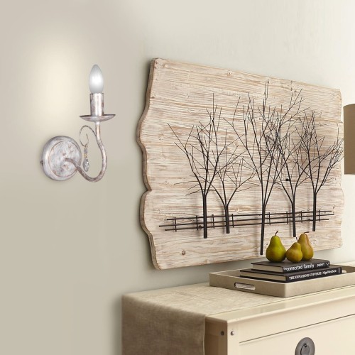 Бра настенные современные с хрустальными подвесками S1248-1