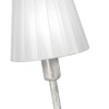 Настольная лампа интерьерная белая с серебром S5085-1