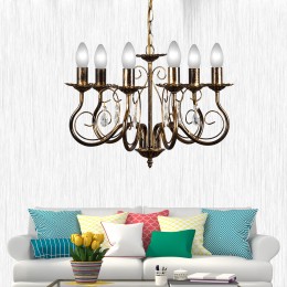 Люстра Петрасвет S1014-6, 6хЕ14 макс. 60Вт