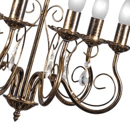 Люстра Петрасвет S1014-6, 6хЕ14 макс. 60Вт