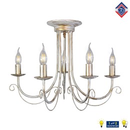 Люстра Петрасвет S1258-5, 5хЕ14 макс. 60Вт