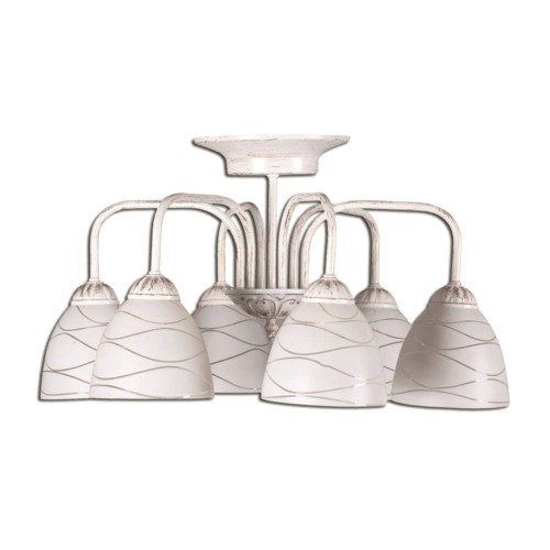 Люстра потолочная 6 плафонов S8017-6