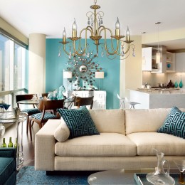 Люстра Петрасвет S1255-5, 5хЕ14 макс. 60Вт