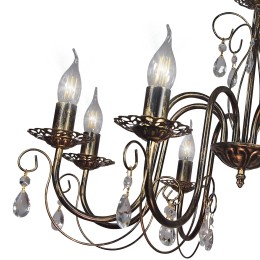 Люстра Петрасвет S1254-8, 8хЕ14 макс. 60Вт