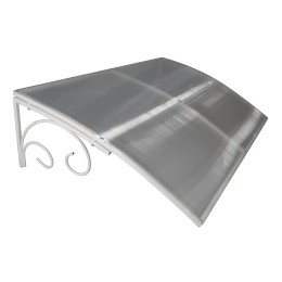 Козырёк над дверью Петрасвет S4002 Белый усиленный