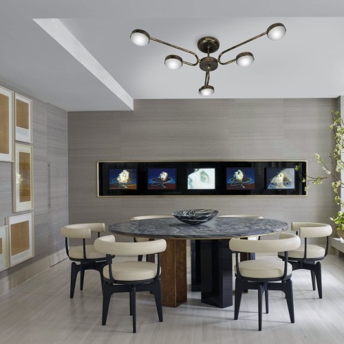 Люстра светодиодная потолочная LED интерьерная S2470-6