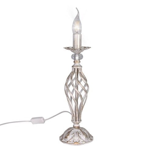 Настольная лампа дизайнерская большая с хрусталем S5091-1