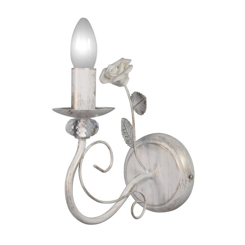 Бра с цветами интерьерная класическая флористика S1282-1