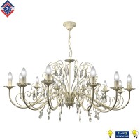 Люстра Петрасвет S1156-12, 12хЕ14 макс. 60Вт