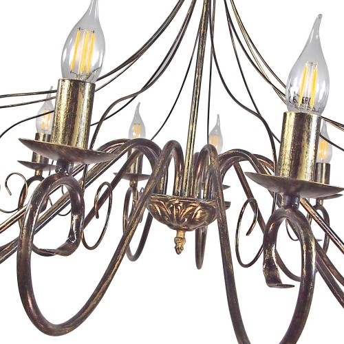 Люстра подвесная большая S1236-12