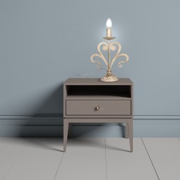 Настольная лампа Петрасвет S5110-1, 1хЕ14 макс. 60Вт