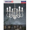 Люстра с хрусталем подвесная 6 ламп S1035-6